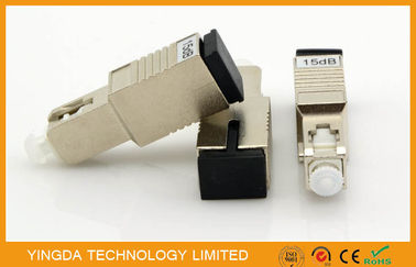 comprar O tipo da flange fixou o atenuador 1dB da manutenção programada do SC, 2dB, 3dB, 4dB, 5dB, 7dB, 10dB Fabricação em linha