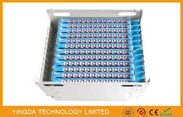 comprar De 144 painéis de remendo da fibra óptica do conector ODF do ST do SC LC do núcleo FC da unidade da gaveta carga inteiramente Fabricação em linha