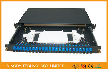 comprar Porto do painel de remendo 24 da fibra óptica do ST ODF do SC FC LC/painel remendo da rede Fabricação em linha