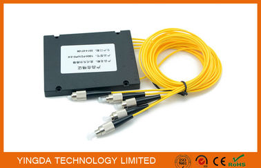 comprar Divisor de fibra óptica da caixa de Platic do ABS, módulo planar FC 1.5M do divisor do circuito do Lightwave Fabricação em linha