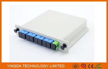 comprar Módulo do divisor 1x8 LGX do PLC da fibra óptica, tipo da inserção da caixa terminal da fibra óptica de CATV Fabricação em linha