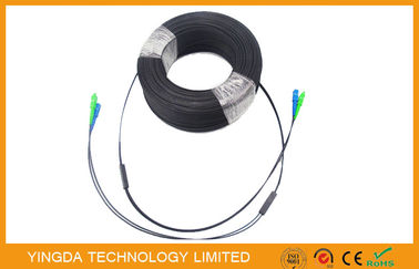 comprar O remendo interno da fibra óptica cabografa SC APC - jogos LSZH FRP do Fanout do cabo pendente do duplex FTTH do SC Fabricação em linha