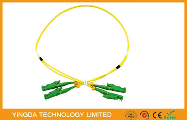 comprar Ligação em ponte de fibra óptica do APC do teste de CATV & de CCTV FTTH 100%, cabo de remendo E2000 Fabricação em linha