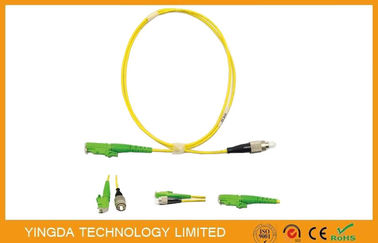 comprar E2000/APC - FC/amarelo LSZH do cabo de remendo da fibra óptica manutenção programada SX 3.0mm 3M do UPC Fabricação em linha