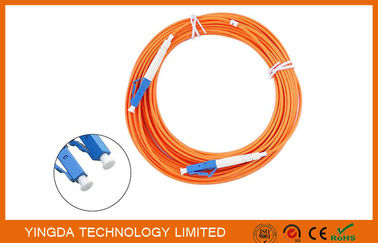 comprar Remendo MM62.5 da fibra de Mulitmode da fibra óptica/PVC 2.4mm de 125um OM1, cabos de ligação em ponte da fibra Fabricação em linha