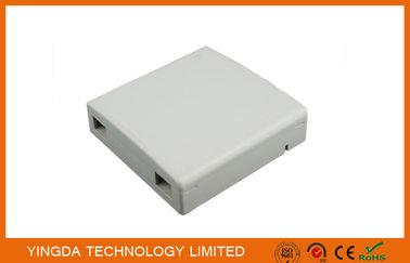 comprar Caixa da montagem da parede do cabo de fibra óptica, SC FC da relação do adaptador da tomada de parede de FTTH 86 Fabricação em linha