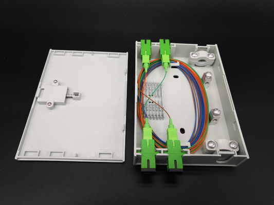 comprar 4 a caixa de fibra ótica da terminação dos portos FTTH Pre-terminou a caixa de tala da fusão dos núcleos do CTO 12 Fabricação em linha