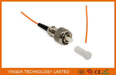 comprar Laranja simples 900um LSZH G655 de Mulitmode OM2 50/125 do PC da trança FC da fibra óptica Fabricação em linha