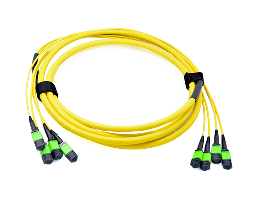 comprar Cabo de remendo fêmea ótico do conjunto de cabo do caminhão das fibras MTP de USCONEC 48 para Data Center Fabricação em linha