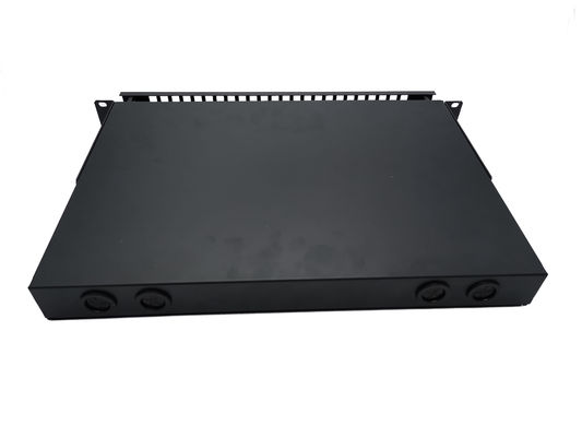 2U 19 polegadas Metal ODF Fibra Óptica Patch Panel para FTTH FTTX CATV LAN Data Center
