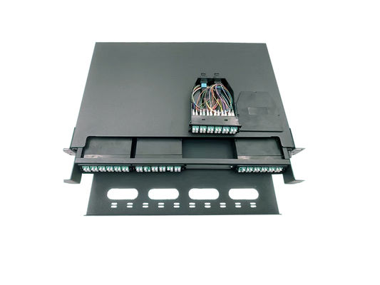 YINGDA MPO Patch Panel 96fibrs para distribuição de fibras de alta densidade e gestão de grandes espaços em data centers