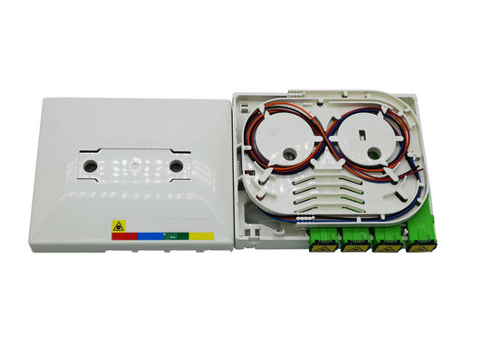 Kit de saída pré-terminado de fibra óptica PTO 4Ports para DIN Rail interior