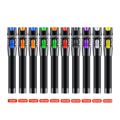 CATV Telecom Visual Fault Locator Fiber Tool Kits para detecção de linhas e fornecimento de energia estável