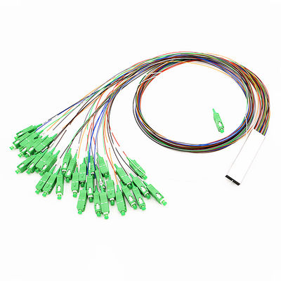 ODN Splitter Óptico Fibra Óptica PLC Splitter 1x32 com conector SC Tight Buffer PON XGPON
