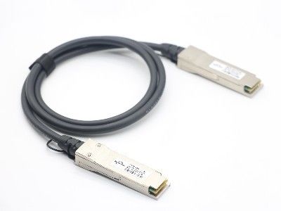 40G SFP DAC Cable QSFP+ para QSFP+ Passive Copper Cable PVC Preto