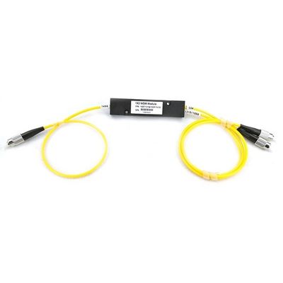Módulo ABS de Reflexão 1310/1490nm WDM FWDM Coupler 1*2 com Conector SC/APC