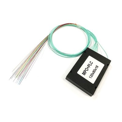 Divisor PLC MPO de fibra óptica tipo caixa ABS 1M preço de fábrica 96 núcleos LSZH Multimodo OM3 sem conector