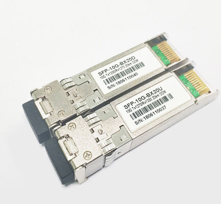 SFP 10G 20km LC/UPC BIDI Módulo SFP Transceptor Módulo de fibra óptica