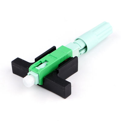 Indoor 5G FTTx 0.3dB Fast Connector Fiber Optic Quick Connector Single Mode